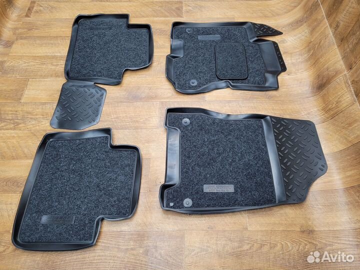 Коврики 3D LUX в салон Renault Koleos (2008-2016)