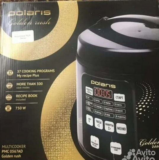 Мультиварка Polaris PMC 0567AD Golden Rush