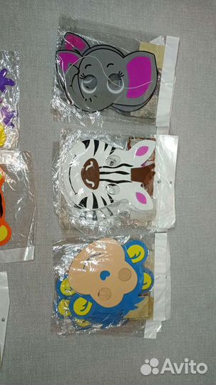 Карнавальные маски для девочки и мальчика