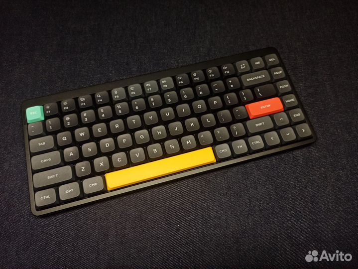 Nuphy Air75 V2 новая чёрная Moss