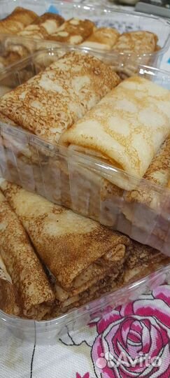 Блинчики в ассортименте