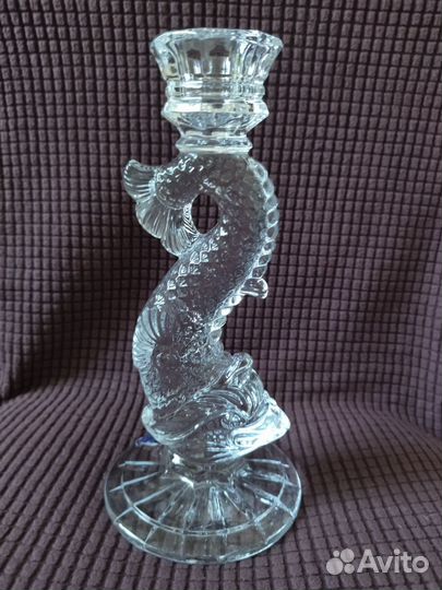 Хрустальный подсвечник