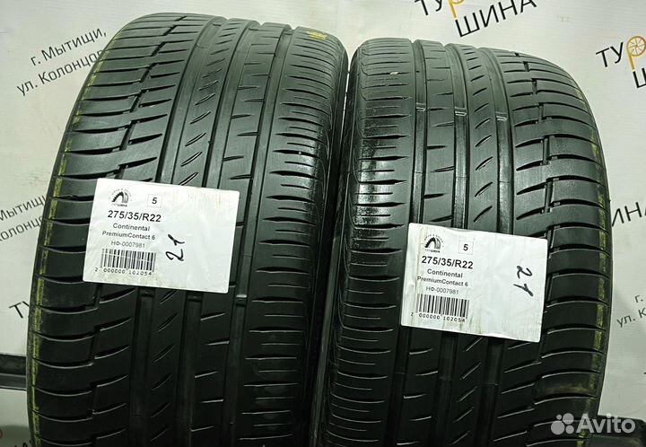 Continental PremiumContact 6 275/35 R22 94Y