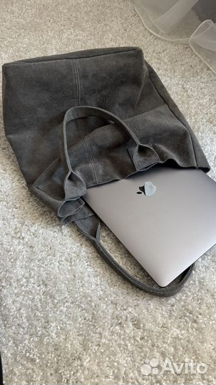 Сумка натуральная замша италия