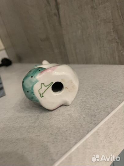 Мышь с мешком Дулево фарфор