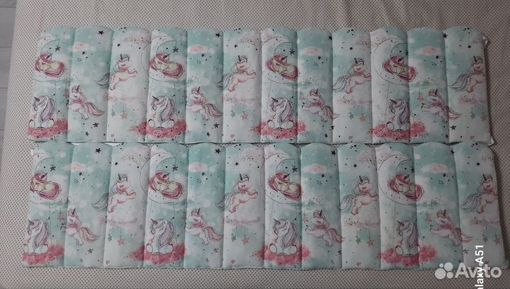 Бортики-заборчики в кроватку