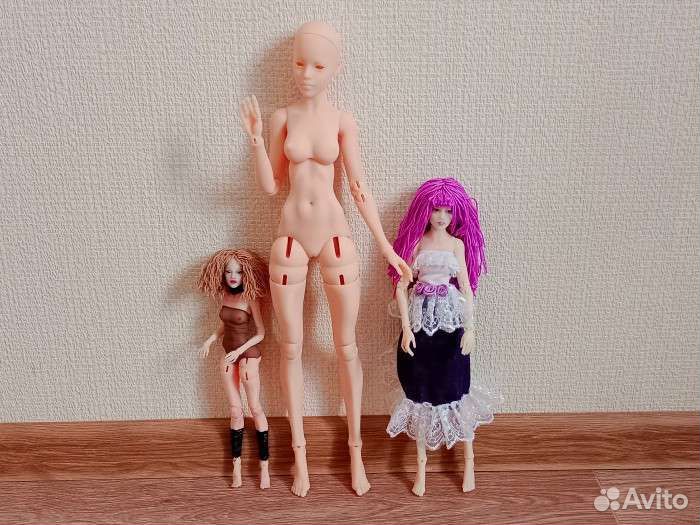 Шарнирная кукла бжд