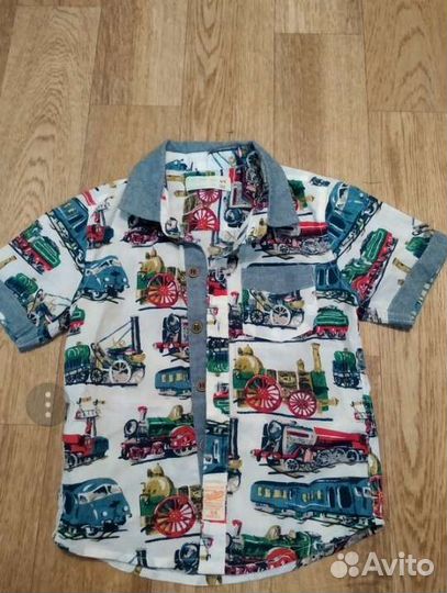Рубашки д/мальчика 92-98см