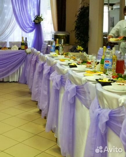 Банты на стулья