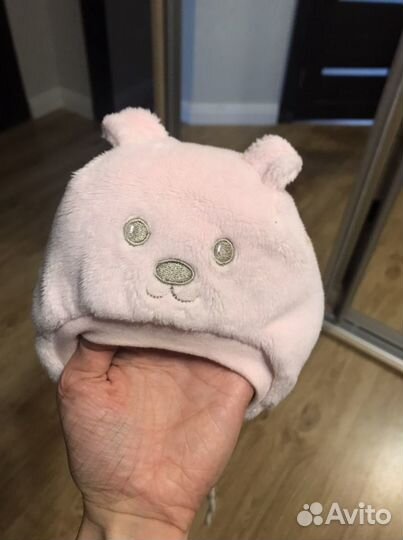 Шапка зимняя 0-3 мес