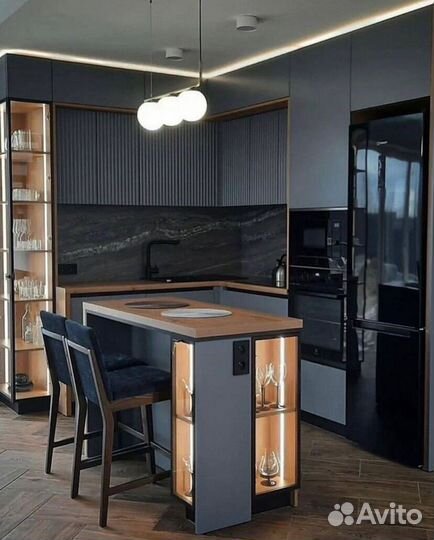 Кухня с островом