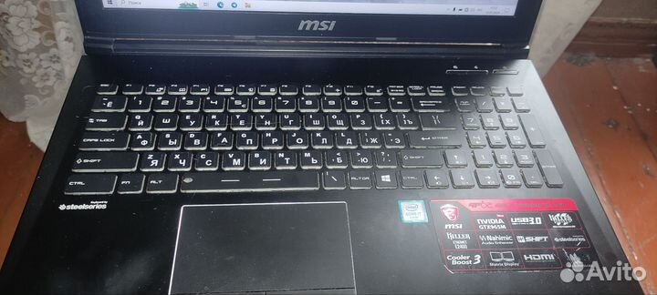 Ноутбук msi qp62 6Qg Leopard pro