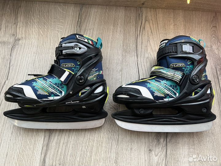 Коньки ледовые раздвижные Roces 30-35