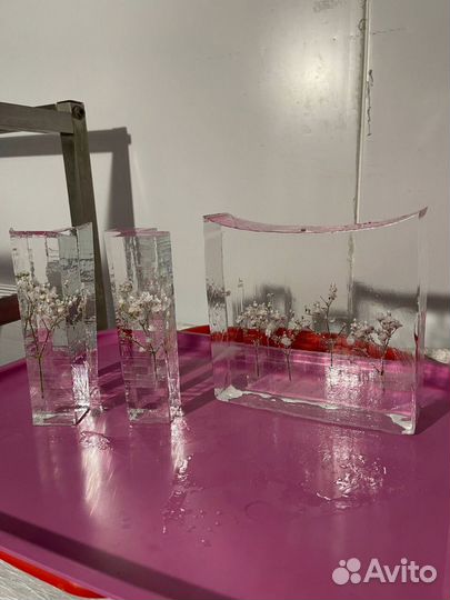 Лед для баров с цветами 15087 грамм