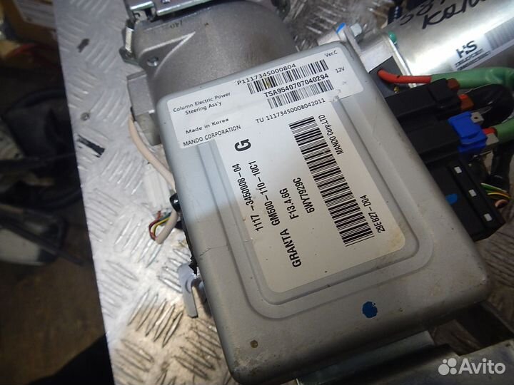 Б/У Колонка рулевая, ваз (VAZ) -LADA kalina