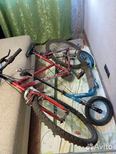 Продам велосипед и самокат