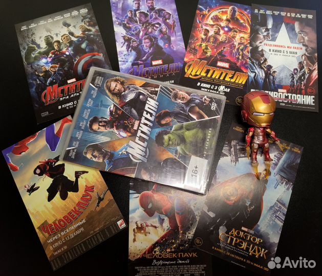 Комплект по фильмам Marvel 