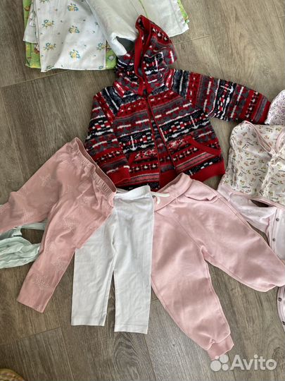 Детские вещи пакетом на девочку от 0 до 1год