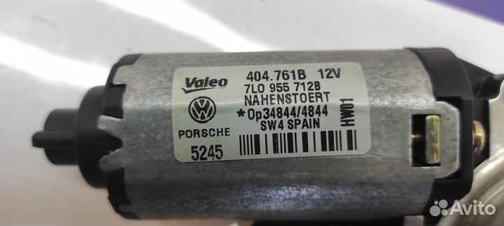 Моторчик стеклоочистителя задний Volkswagen Touare