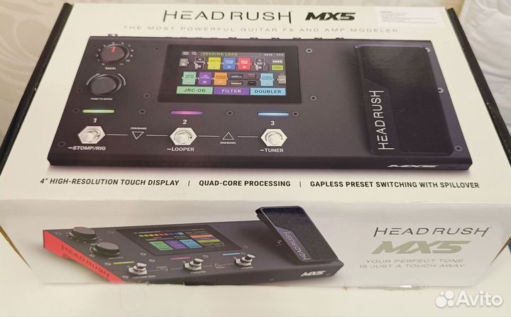 Процессор эффектов для электрогитары HeadRush MX5