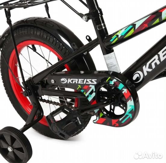 Велосипед детский двухколесный Kreiss 14 дюймов