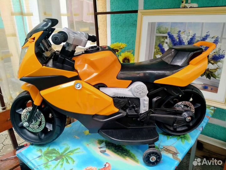 Детский электро мотоцикл