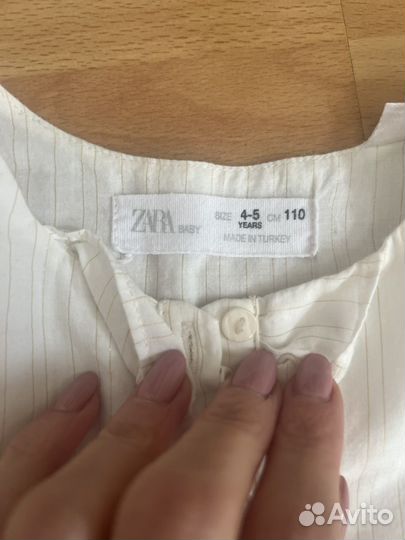 Блузка и шорты на девочку zara размер 110