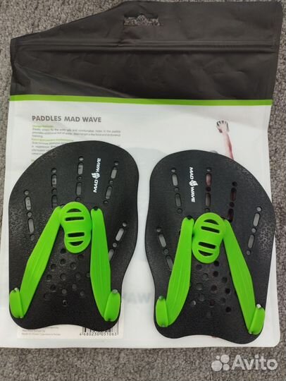 Лопатки для плавания mad wave