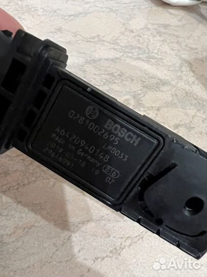 Датчик расходомера воздуха Mercedes Om642 new