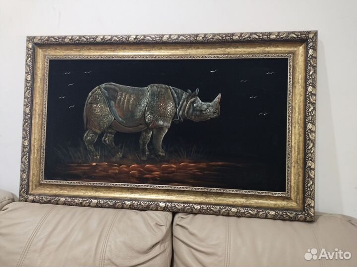 Картина на бархате