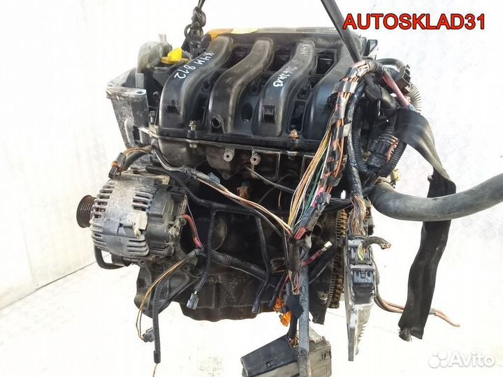 Двигатель K4M812 Renault Megane 2 1.6 Бензин