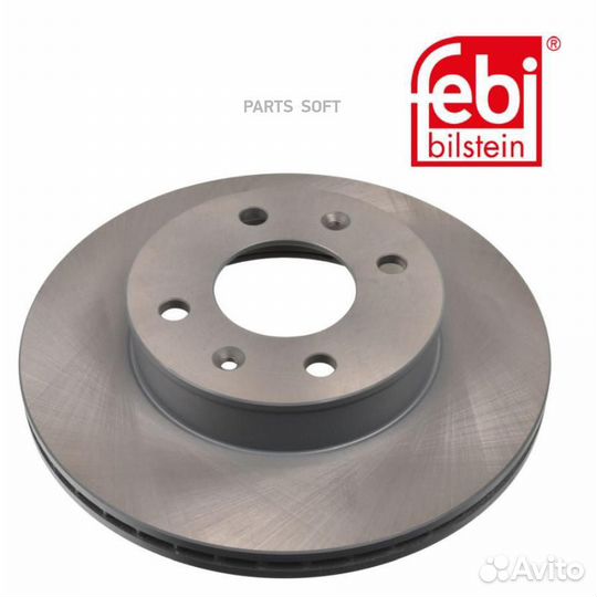 Febi 31552 31552F диск тормозной передний \ KIA Ri