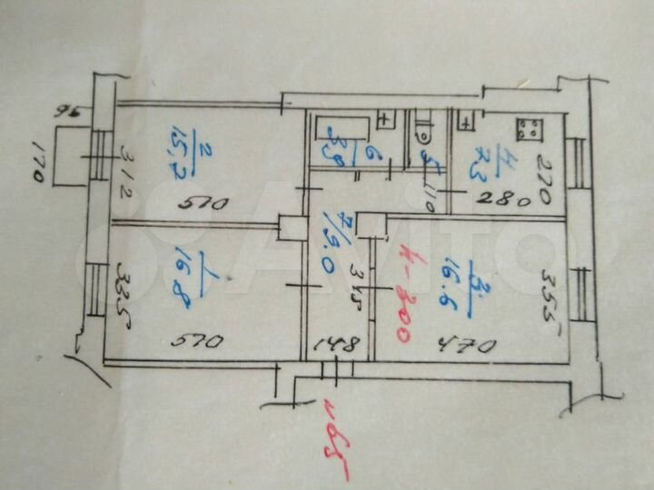 Планировки квартир магнитогорск 3-к квартира, 70.7 м², 4/5 эт. на продажу в Магнитогорске Купить квартиру Авито