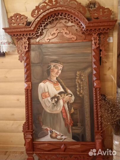 Картина в наличнике