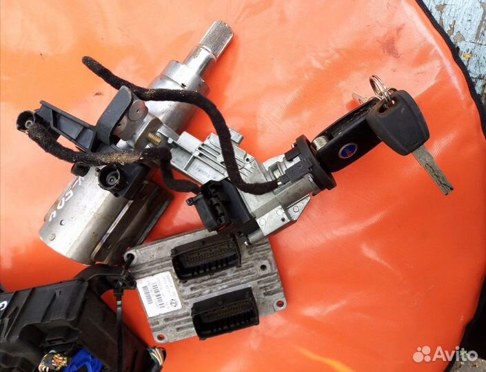 Комплект Эбу Fiat G Punto Doblo 1.2 8v 65hp