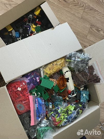 Lego детали россыпью