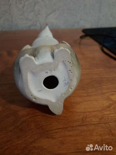 Фарфоровая статуэтка пингвин, лфз