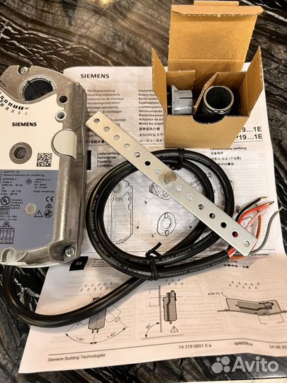GAP191.1E Привод возд.зас. Siemens