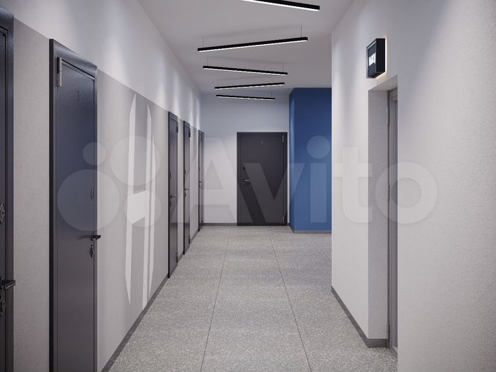 2-к. квартира, 41,7 м², 1/25 эт.