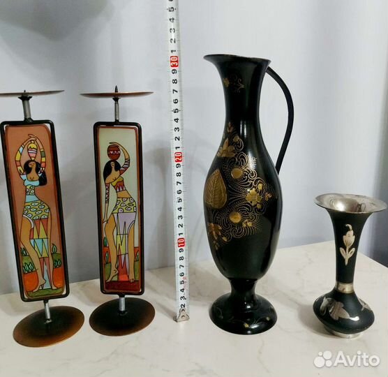 Подсвечники (Африка), Кувшин/ваза (Индия)