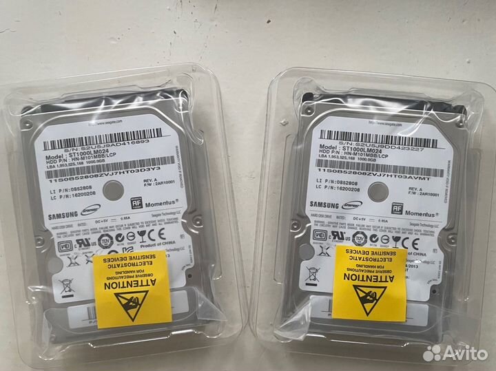 Жесткий диск Seagate Momentus 1 тб st1000lm024