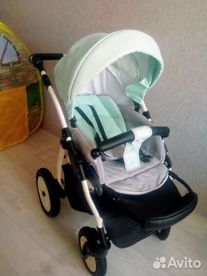 Коляска 2 в 1 Indigo Alma автолюлька в подарок