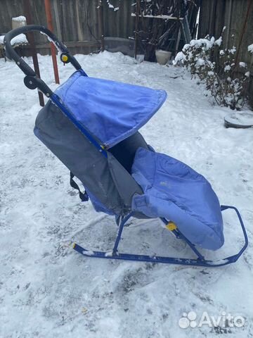 Коляска санки