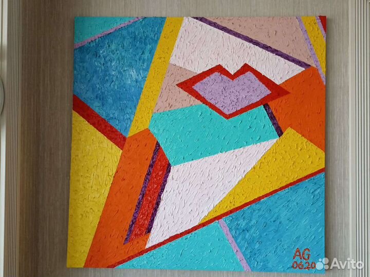 Арт объект, 100100. Художник известный москвич