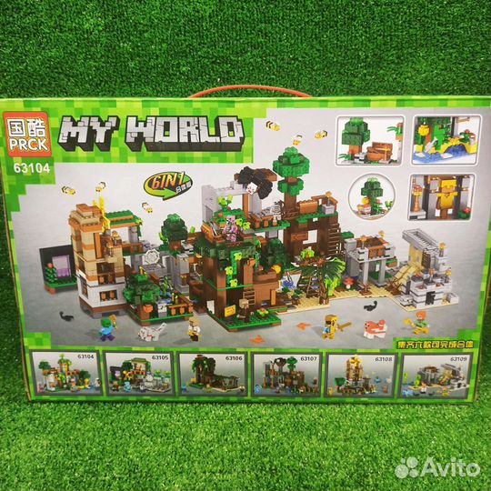 Конструктор майнкрафт деревня