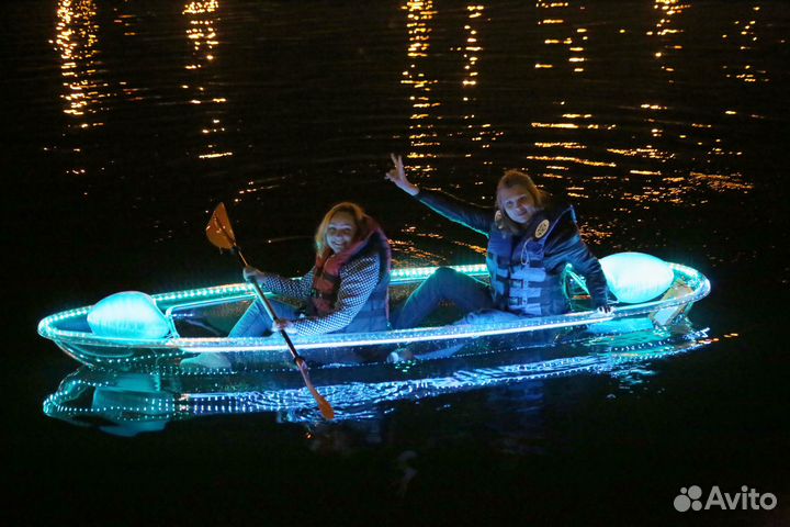 Зеркальная. Водные прогулки на прозрачных каяках