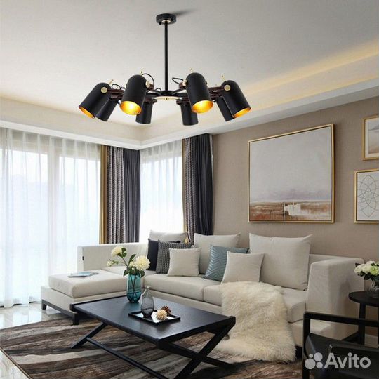 Люстра на штанге Imperiumloft bullet bullet-B01