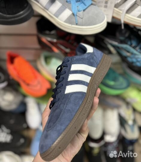 Кеды adidas spezial синие premium