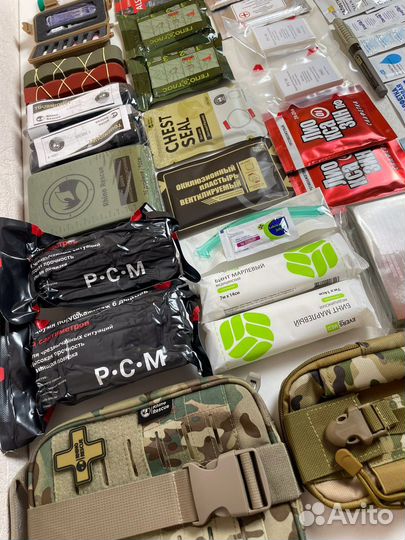 Тактическая аптечка в комплектации 1+2 эшелон