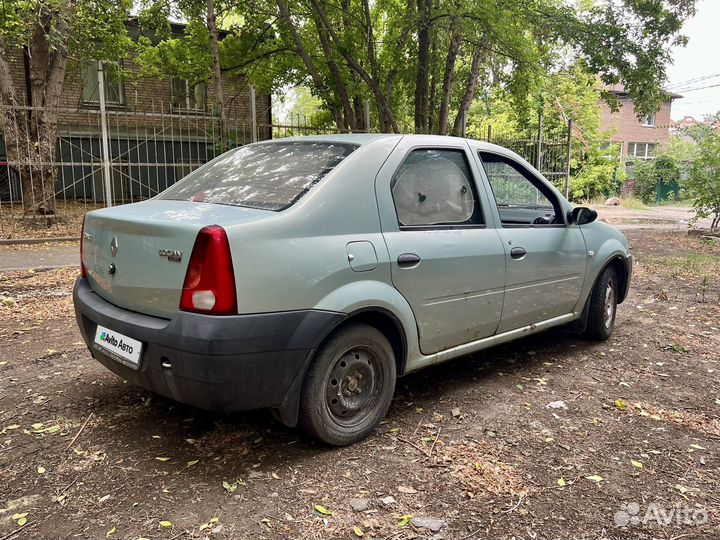 Renault Logan 1.4 МТ, 2007, 635 500 км